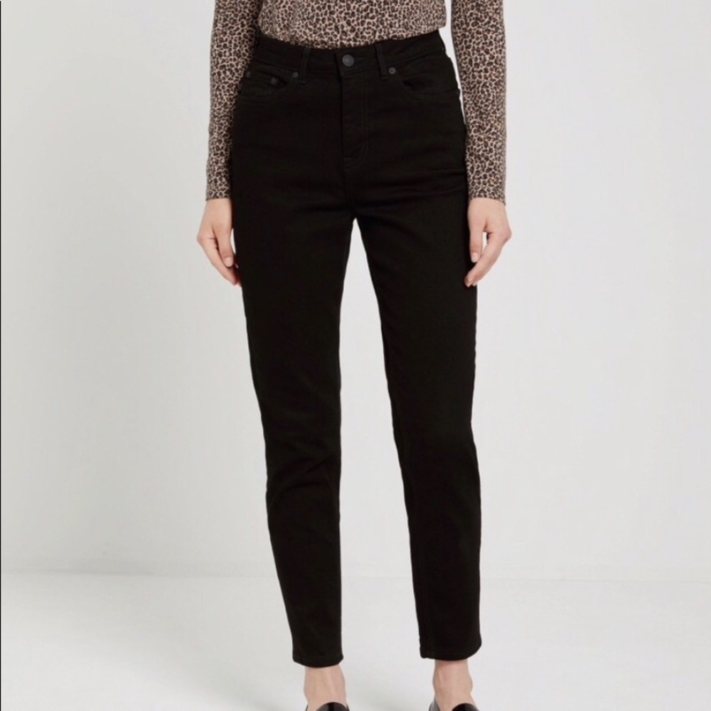 Frank & Oak High Waisted Tapered Jean
